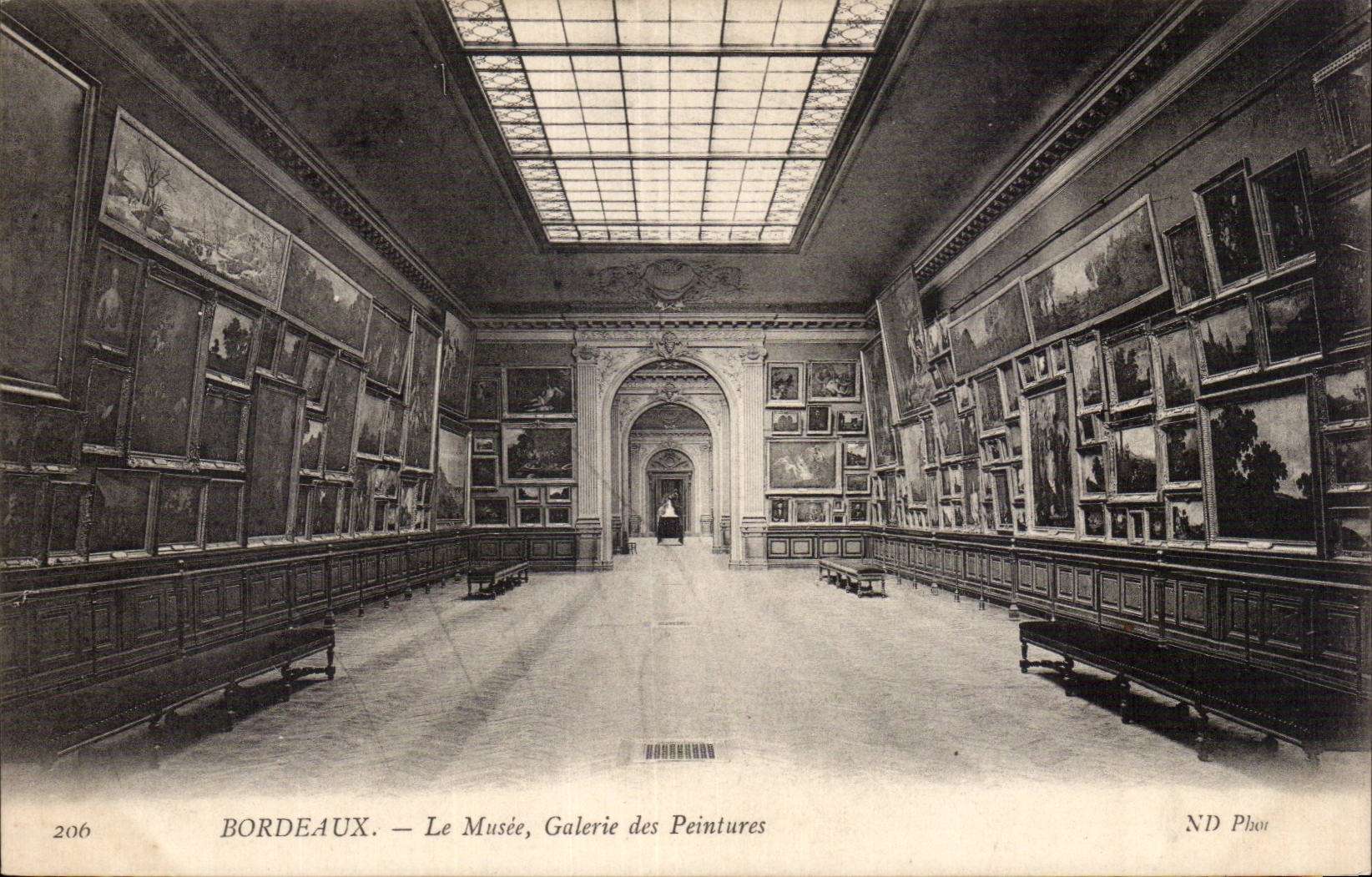 Bordeaux - Le Musee - Galerie des Peintures - CPA 