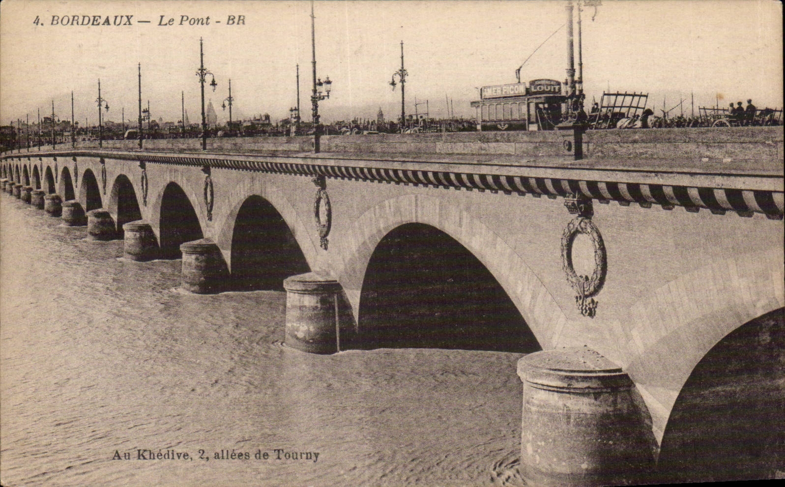 Bordeaux - Le Pont - CPA 