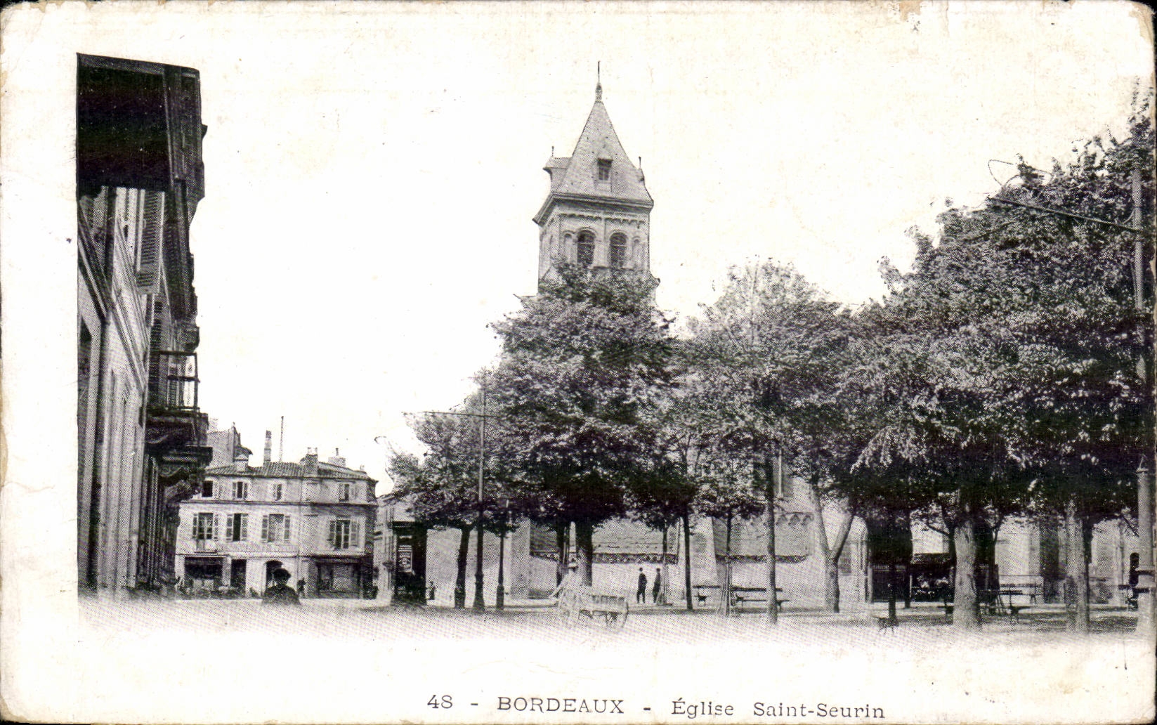 Bordeaux - Eglise Saint Seurin - CPA 