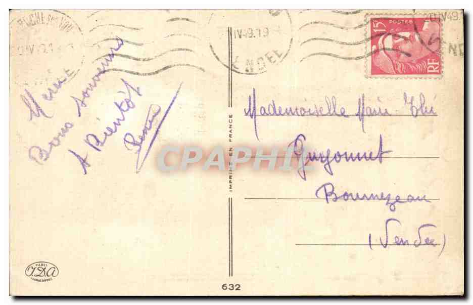 CPA Fantaisie Enfants — Rückseite