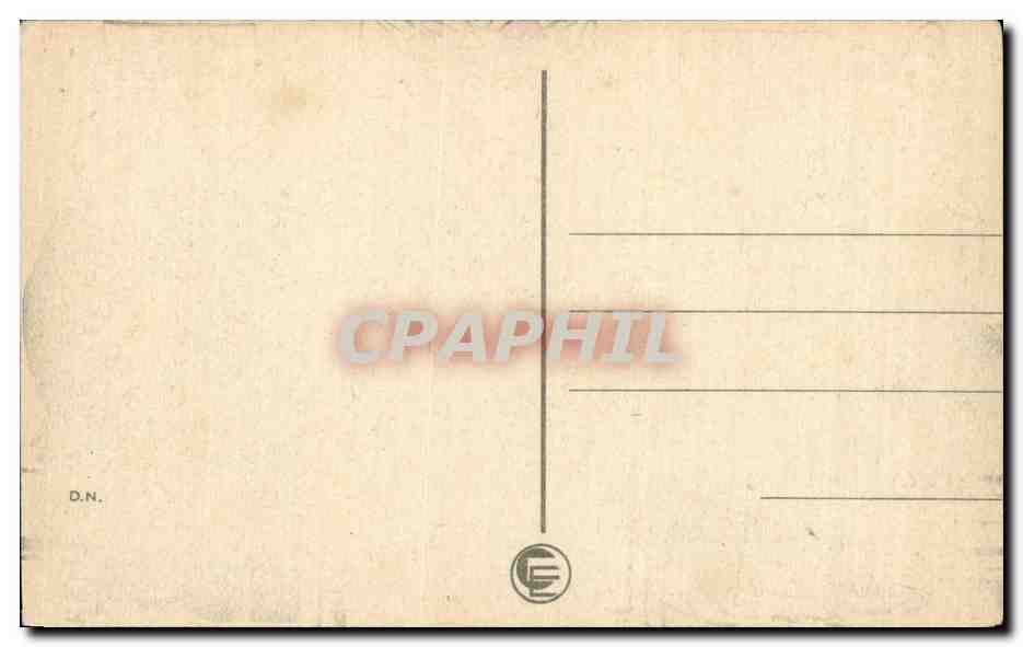 CPA Fantaisie Le marie  — Back