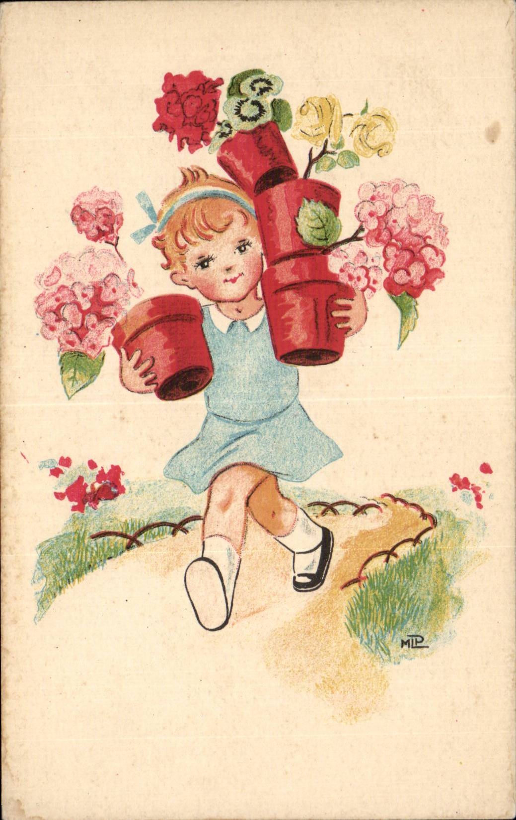 CPA Fantaisie Enfant 