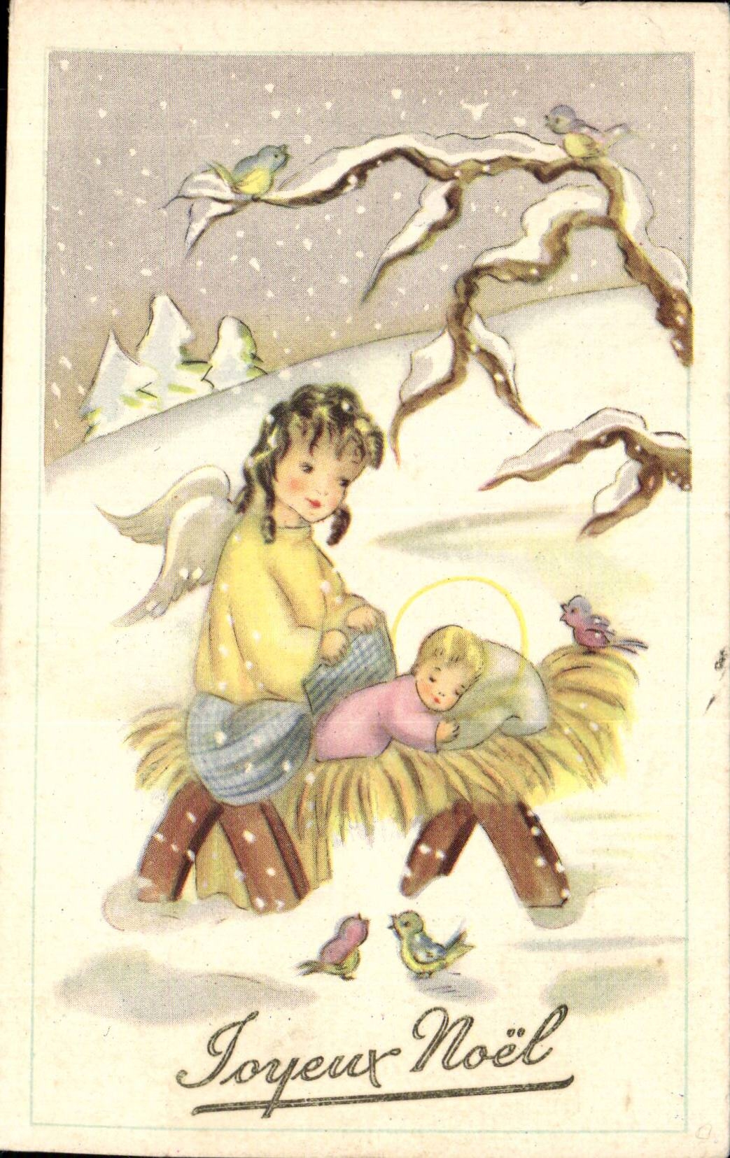 CPA Fantaisie Joyeux Noel Christmas