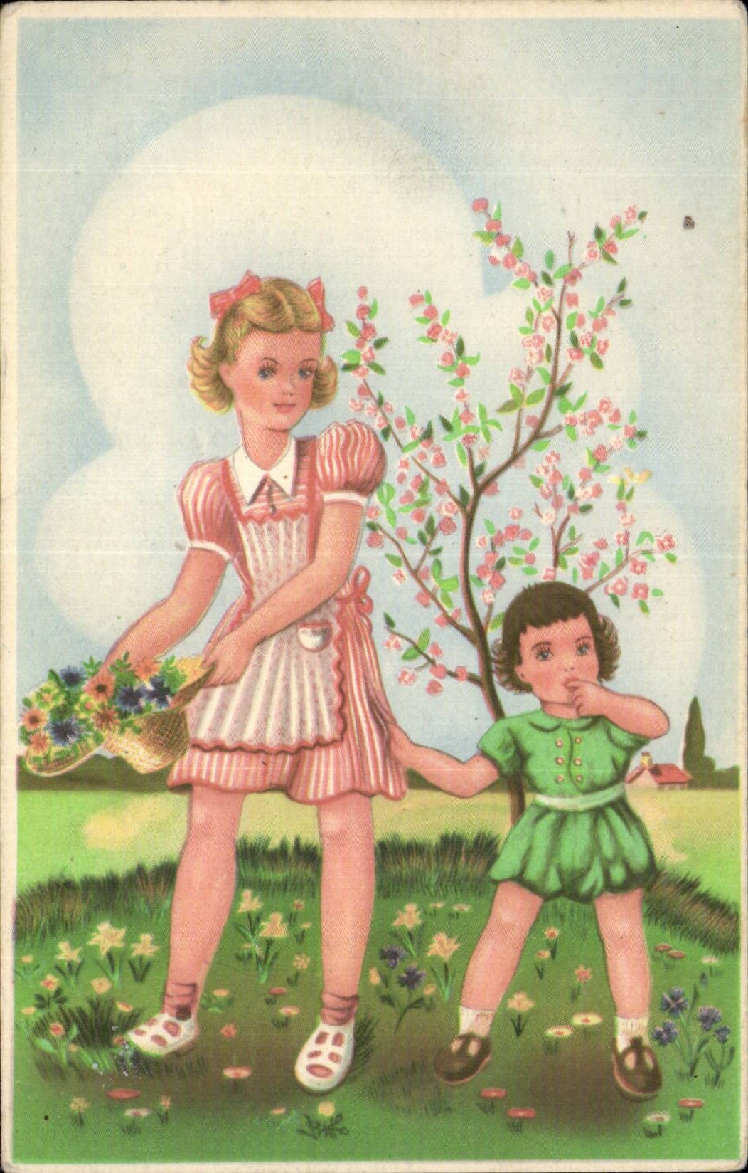 CPA Fantaisie Enfants