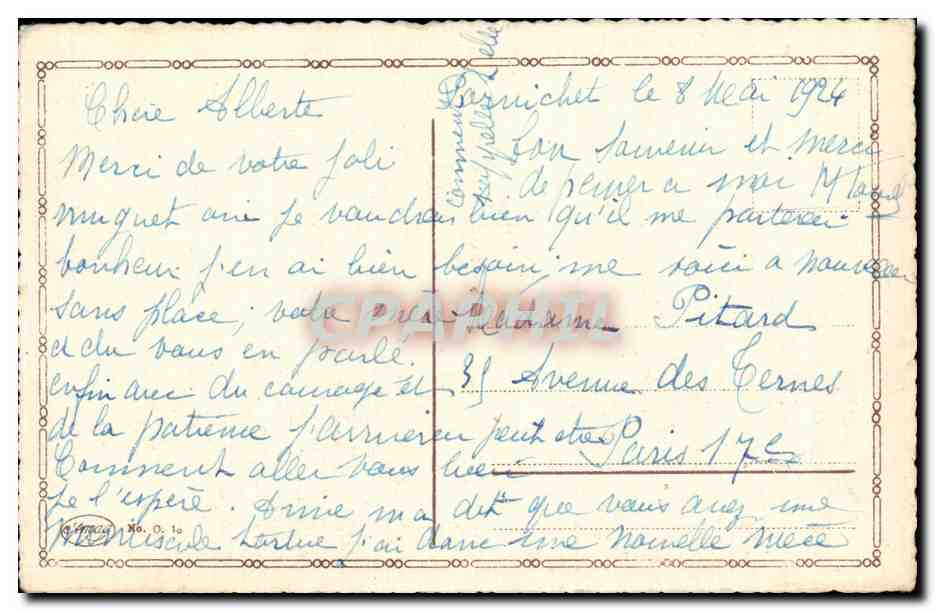CPA Fantaisie Enfants — Verso