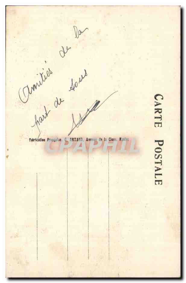 Une bonne raison — Une voiture pleine de voyageurs — G. ARTAUD, n° 433 — Reverso