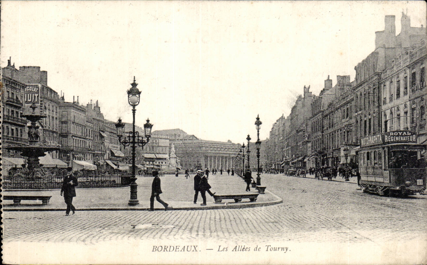 Bordeaux — Les Allées de Tourny — Anonymer Verlag, Nr. 158