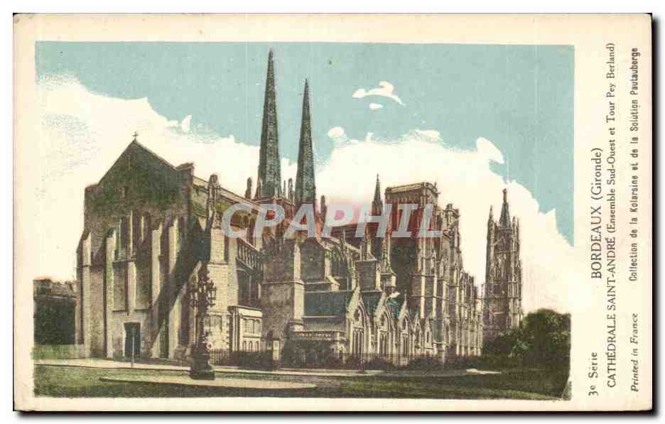 Bordeaux - Cathedrale Saint Andre - CPA 