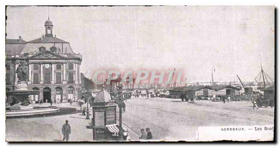 Bordeaux - Les Quais - CPA 