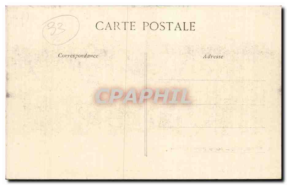 Bordeaux — Jardin Public, le Pont — Stéréo 'Le Marveilleux' breveté déposé E. L. D. Paris — Reverso