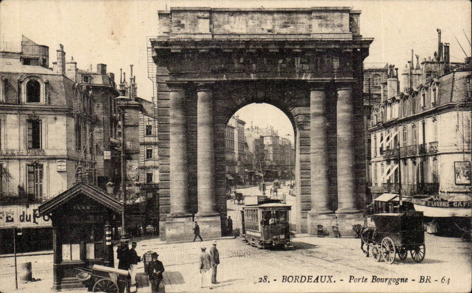 Bordeaux - Porte Bourgogne - CPA 