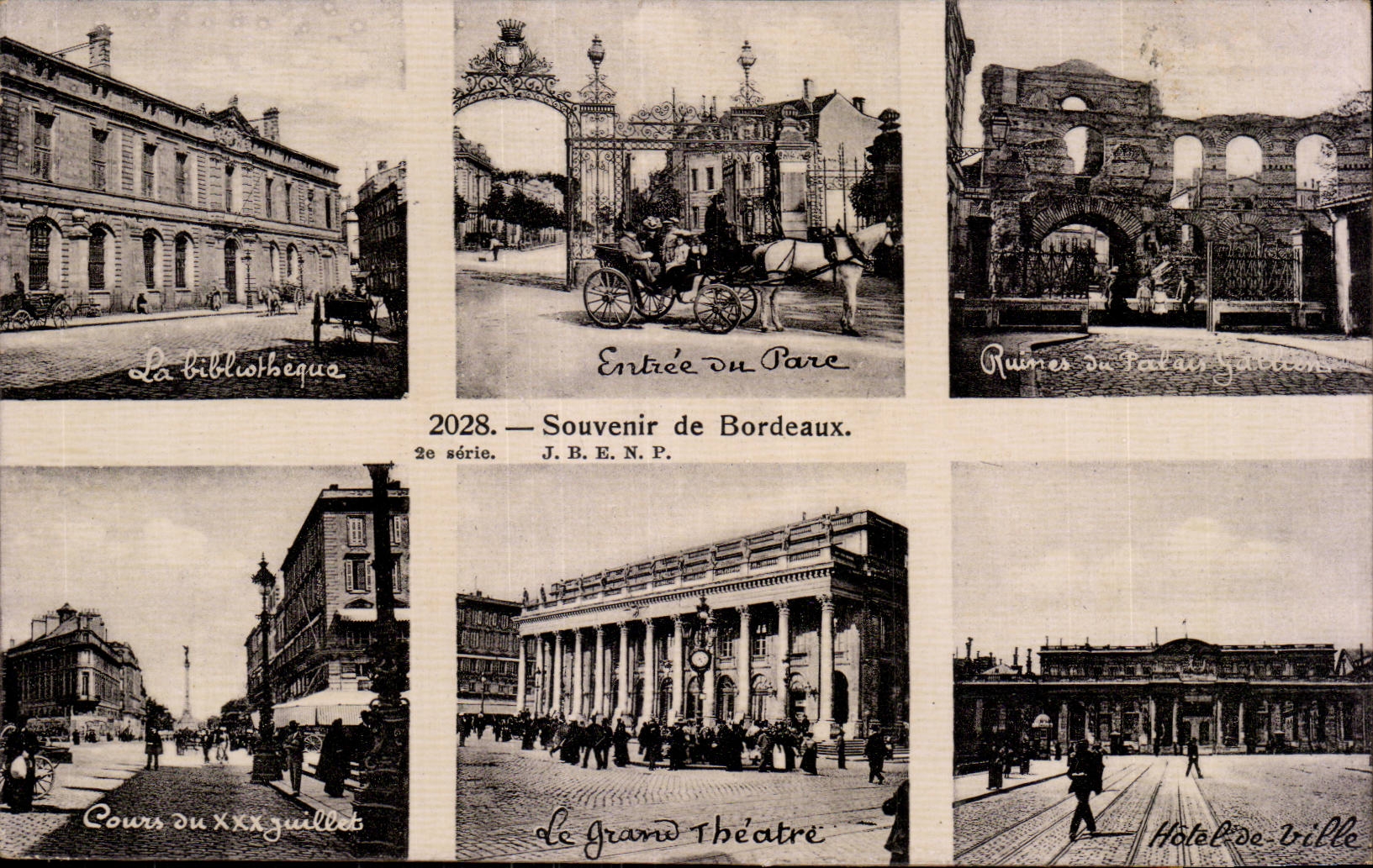 Bordeaux - Souvenir - CPA 