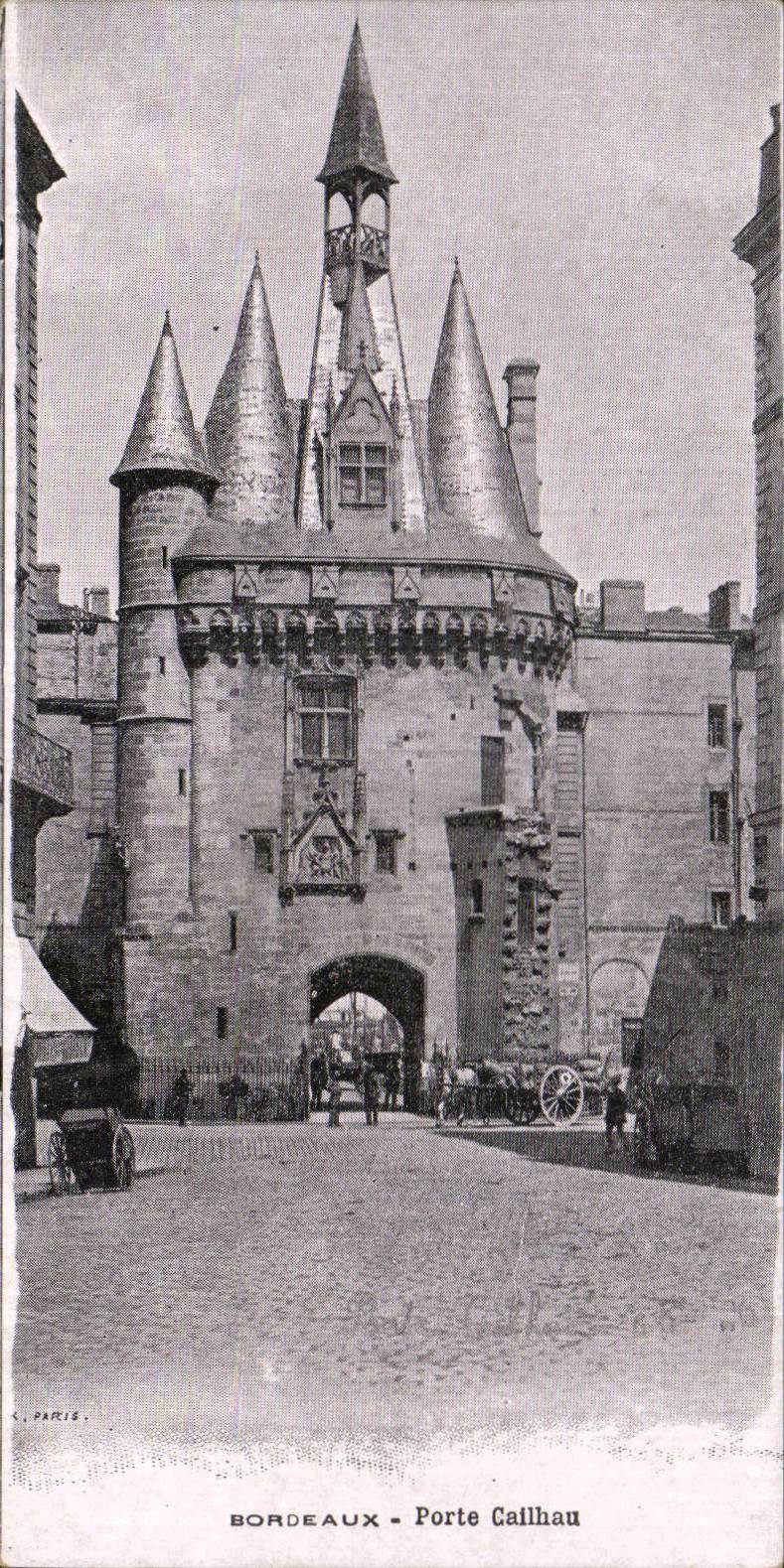 Bordeaux - Porte Cailhau - CPA 