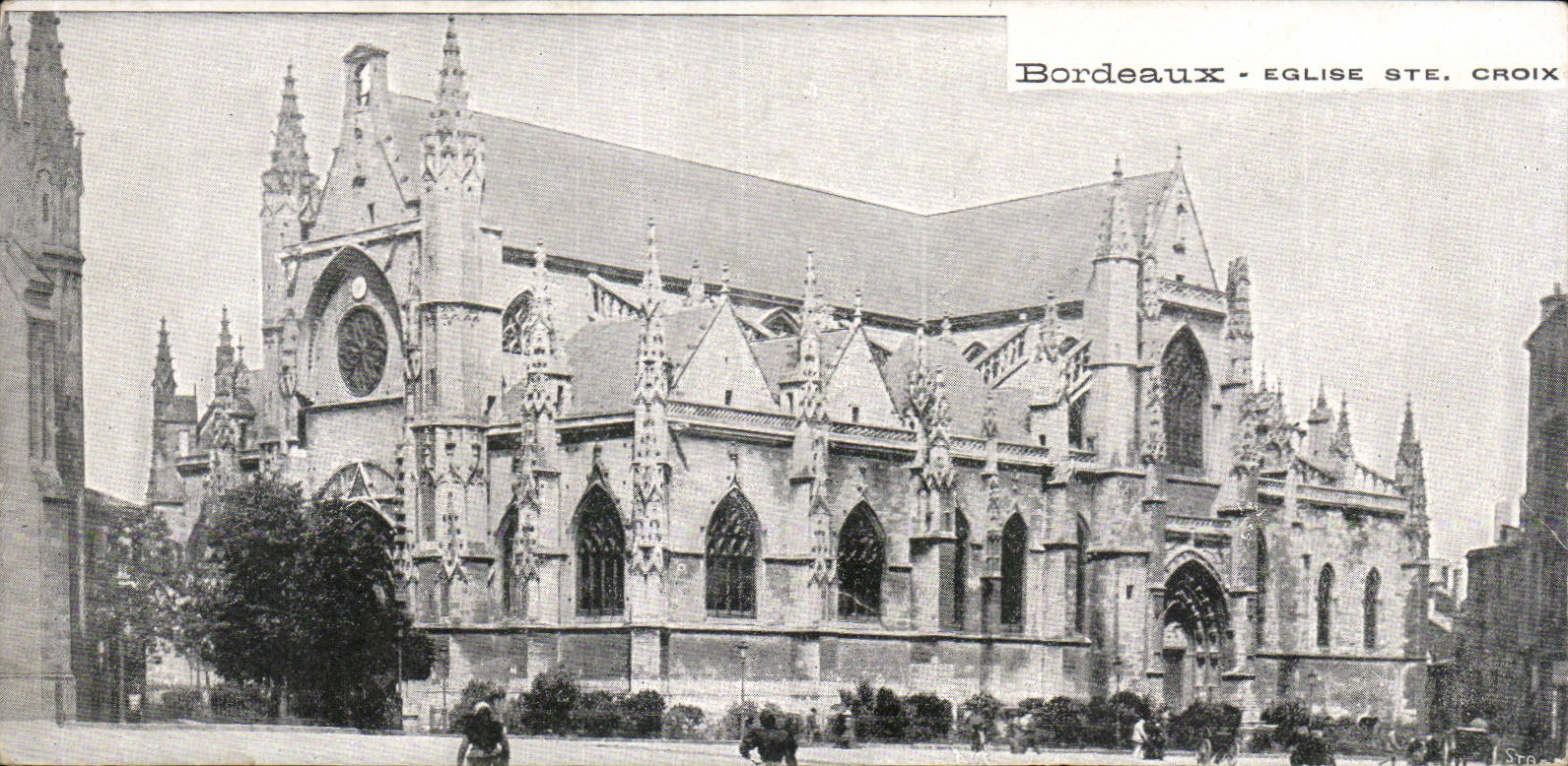 Bordeaux - Eglise Ste Croix - CPA 