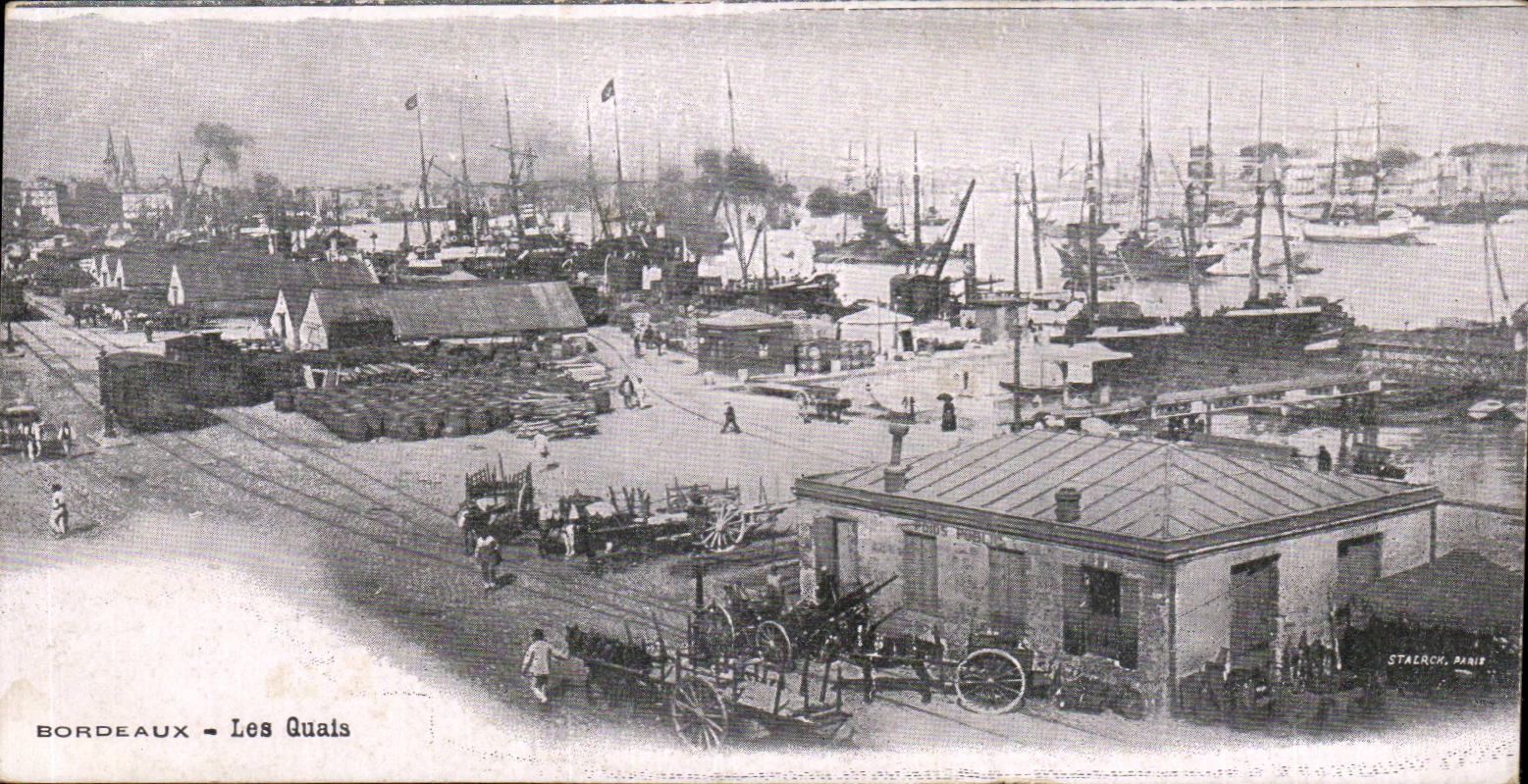 Bordeaux - Les Quais - CPA 