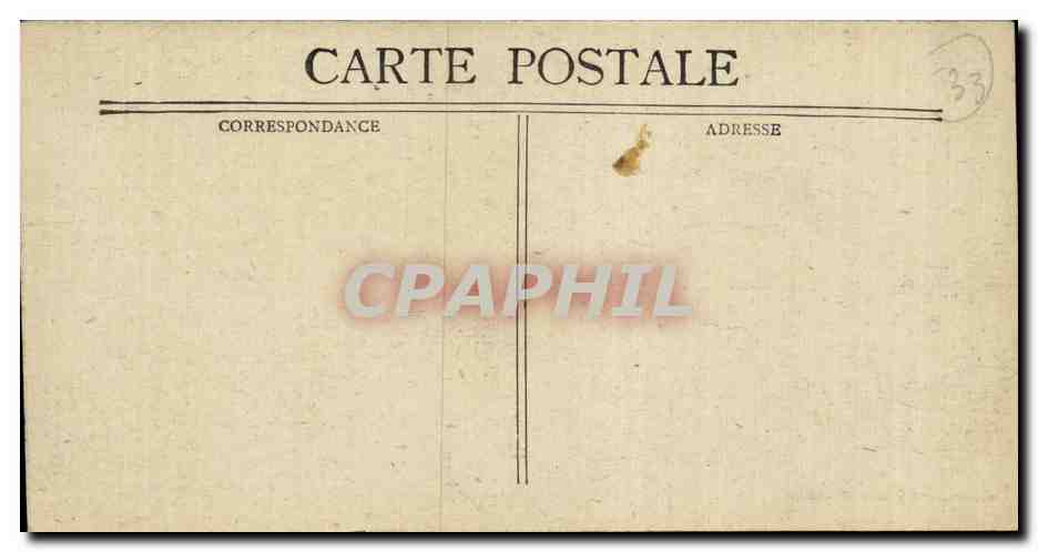 Bordeaux - Les Quais - CPA  — Verso
