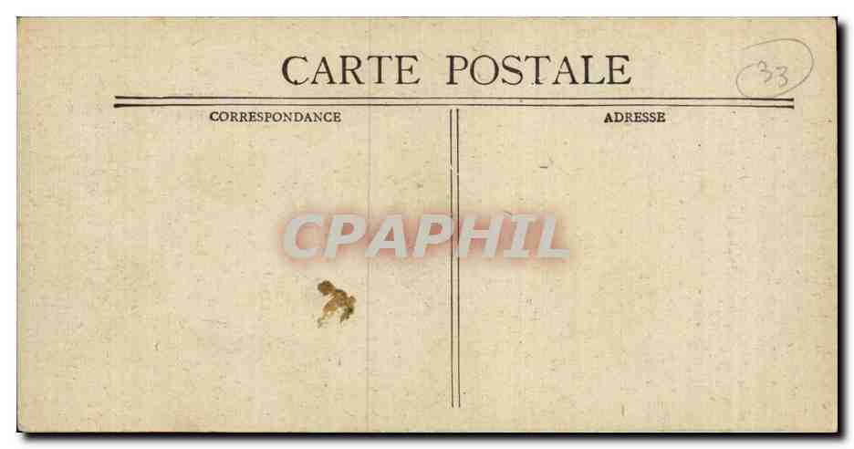 Bordeaux - Le Pont Metallique - CPA  — Verso