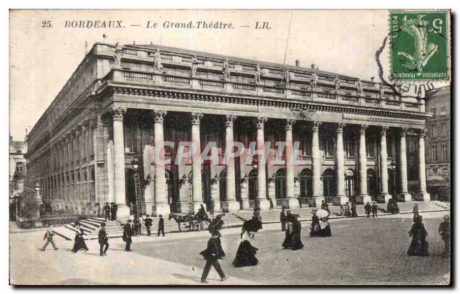 Bordeaux - Le Grand Theatre - CPA 