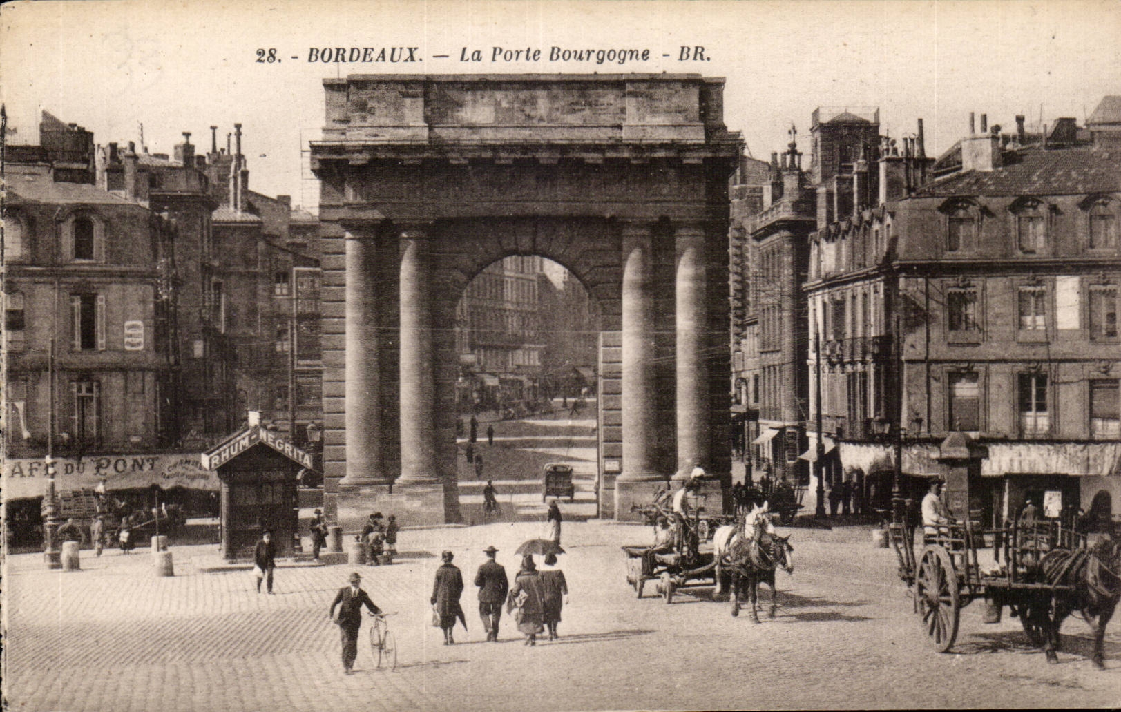 Bordeaux — La Porte Bourgogne — BR.