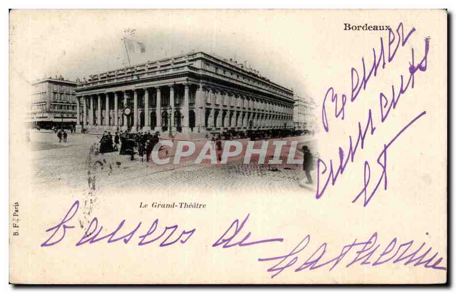 Bordeaux - Le Grand Theatre - CPA 