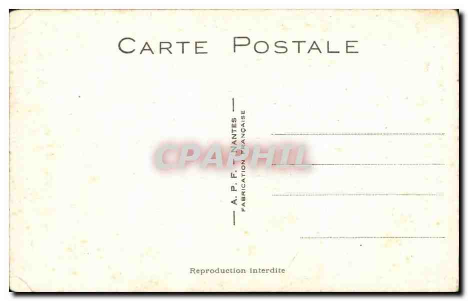 Humour - Illustration - enfant - train - wc - CPA  — Rückseite