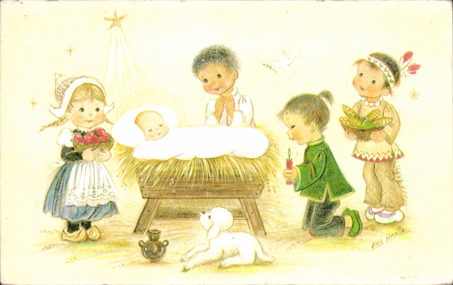 Fetes - Noel - Christmas - Darling Children - CPA 