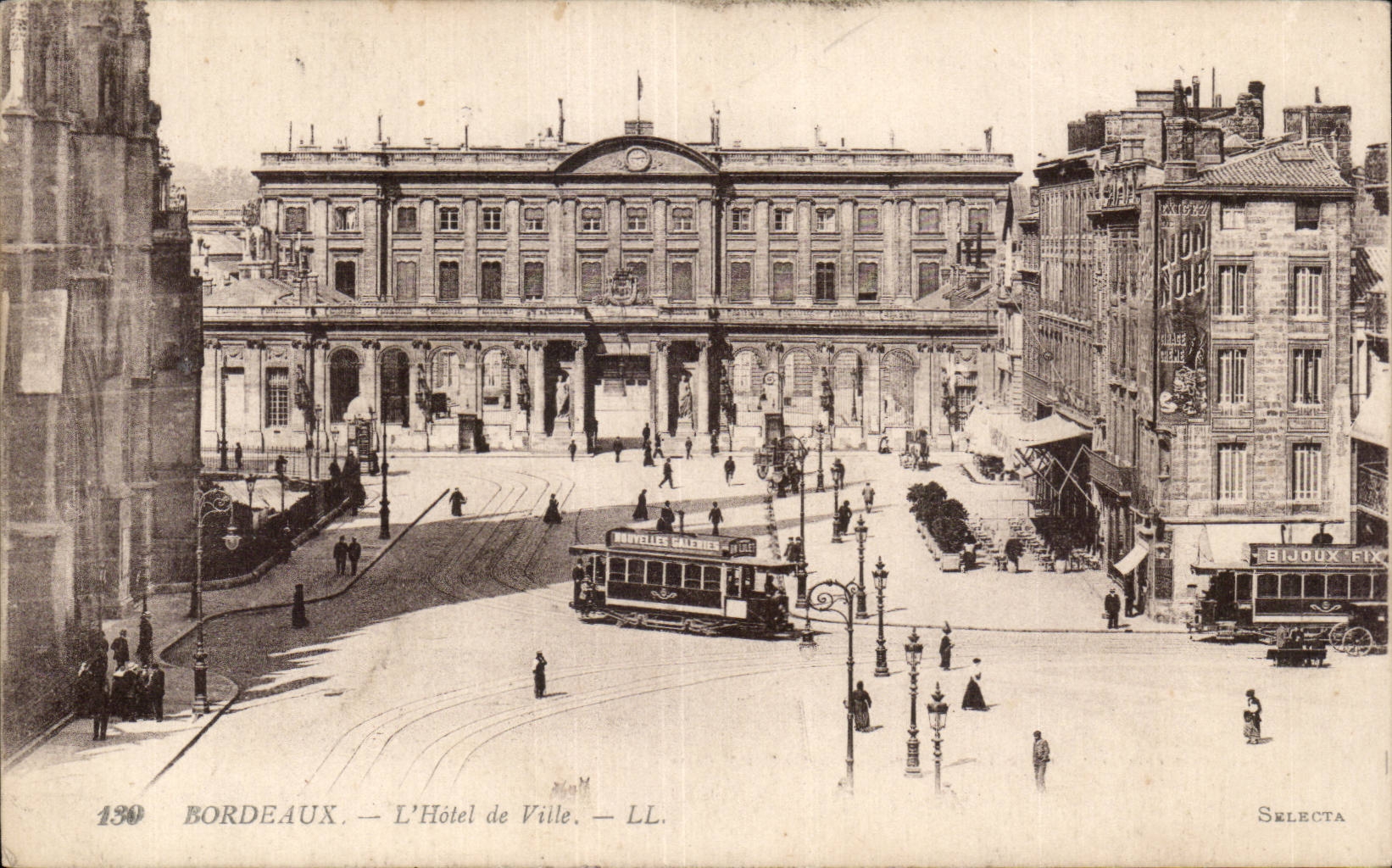 CPA Bordeaux L'hotel de ville