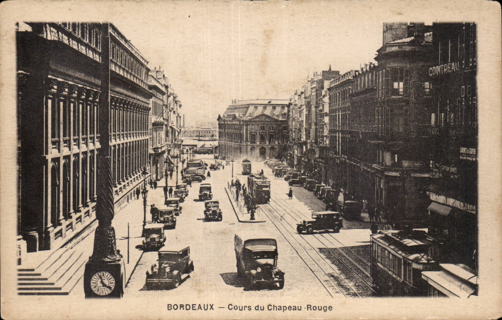 CPA Bordeaux Cours du chapeau rouge