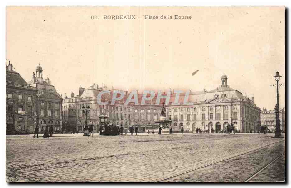 CPA Bordeaux Place de la Bourse