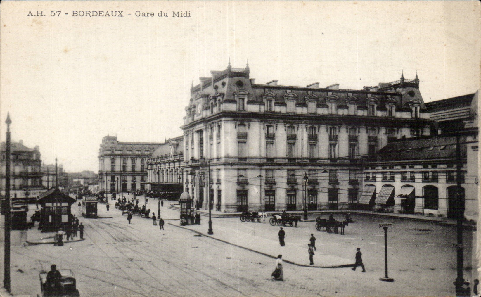 CPA Bordeaux Gare du Midi