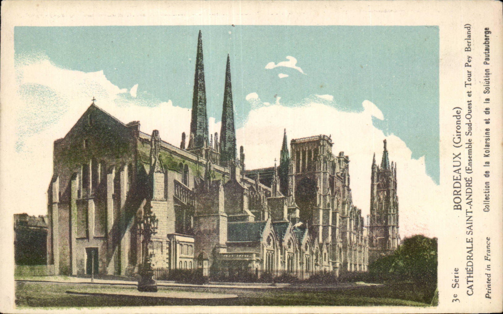 CPA Bordeaux Cathedrale Saint Andre 