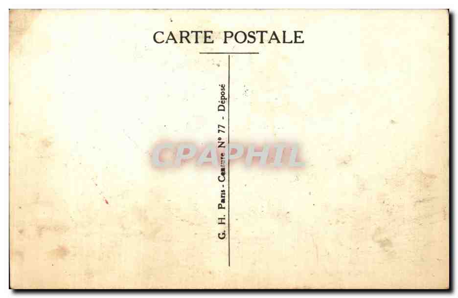 Retreat of heavy material — G. Copier — G. H. Paris — Déposé — N° 77 — Reverso