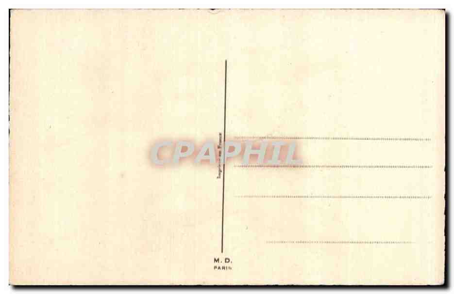 CPA Fantaisie Enfant Danseuses — Verso