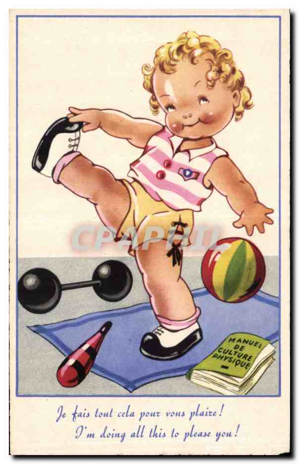 CPA Fantaisie Enfant 