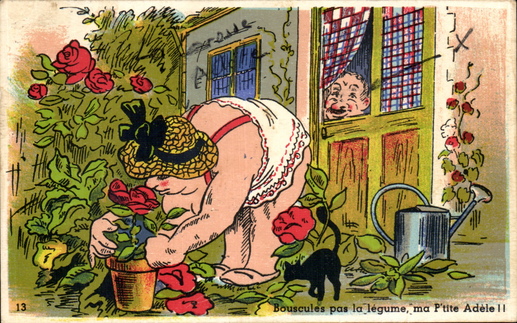 Adèle dans le jardin — Série 13 — Éditions J. X. L. S.