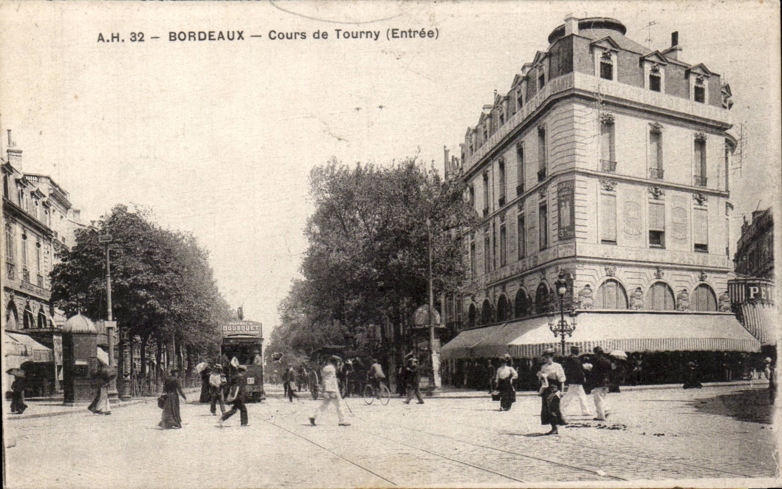 Bordeaux - Cours de Tourny - CPA 
