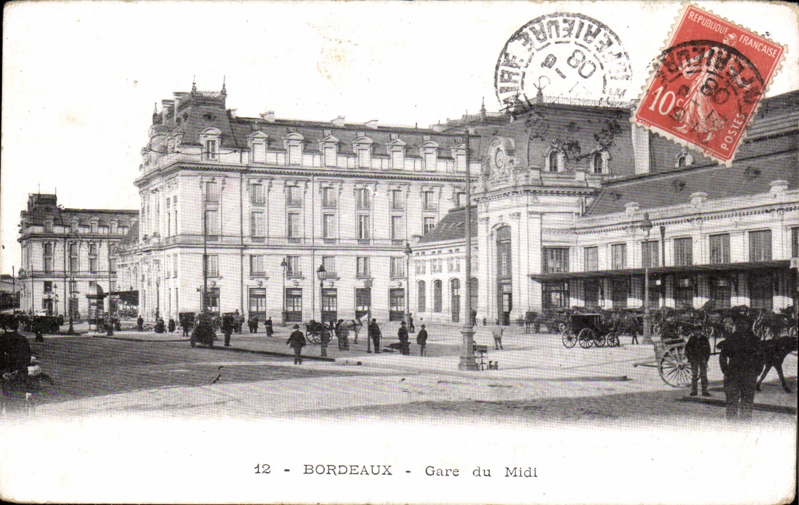 Bordeaux - Gare du Midi - CPA 