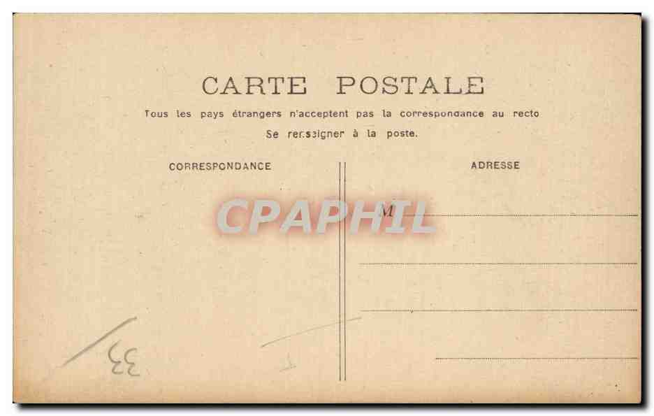 Bordeaux - Les Allees de Tourny - CPA  — Verso