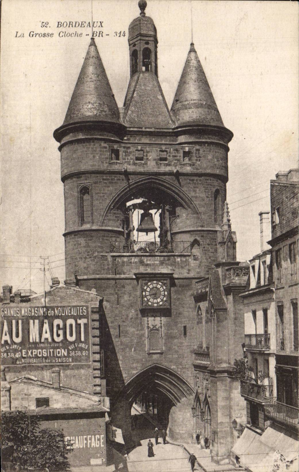 Bordeaux - La Grosse Cloche - CPA 