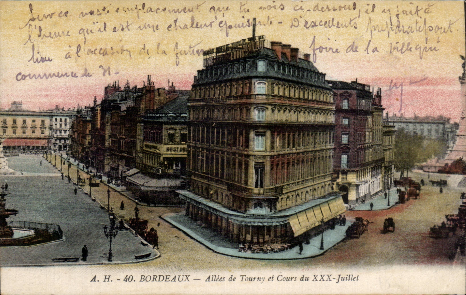 Bordeaux — Allées de Tourney und Cours du XXX - Juli