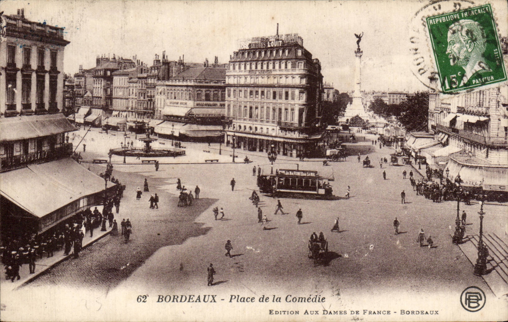 Bordeaux - Place de la Comedie - CPA 