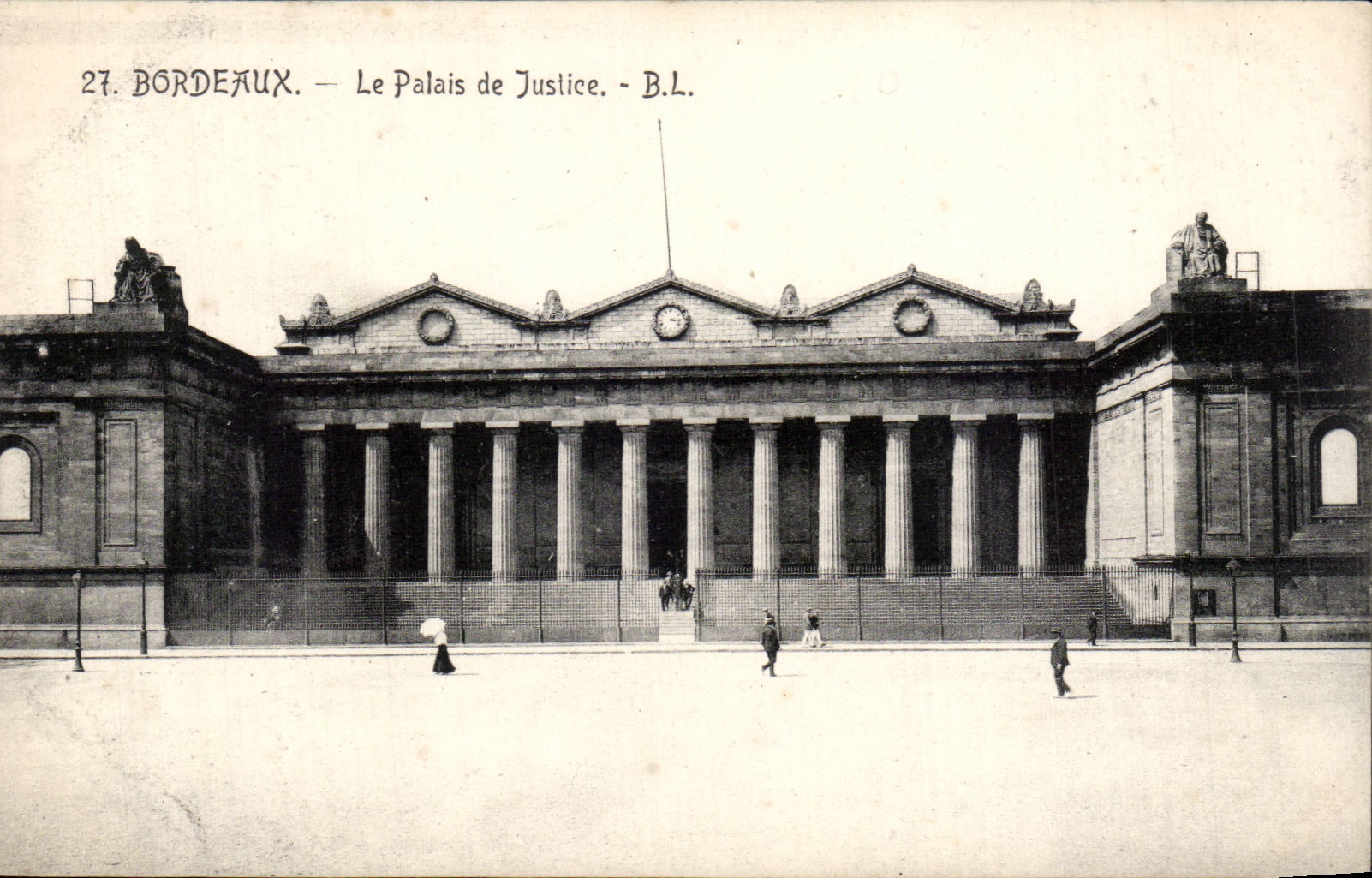 Bordeaux - Le Palais de Justice - CPA 
