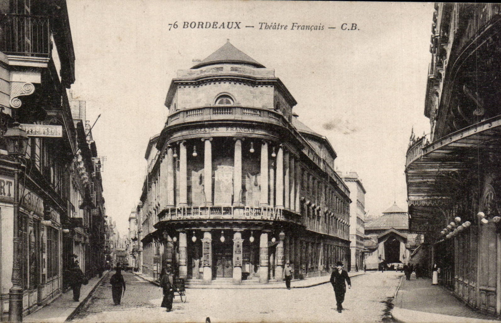 Bordeaux - Theatre Francais Cirque - CPA 