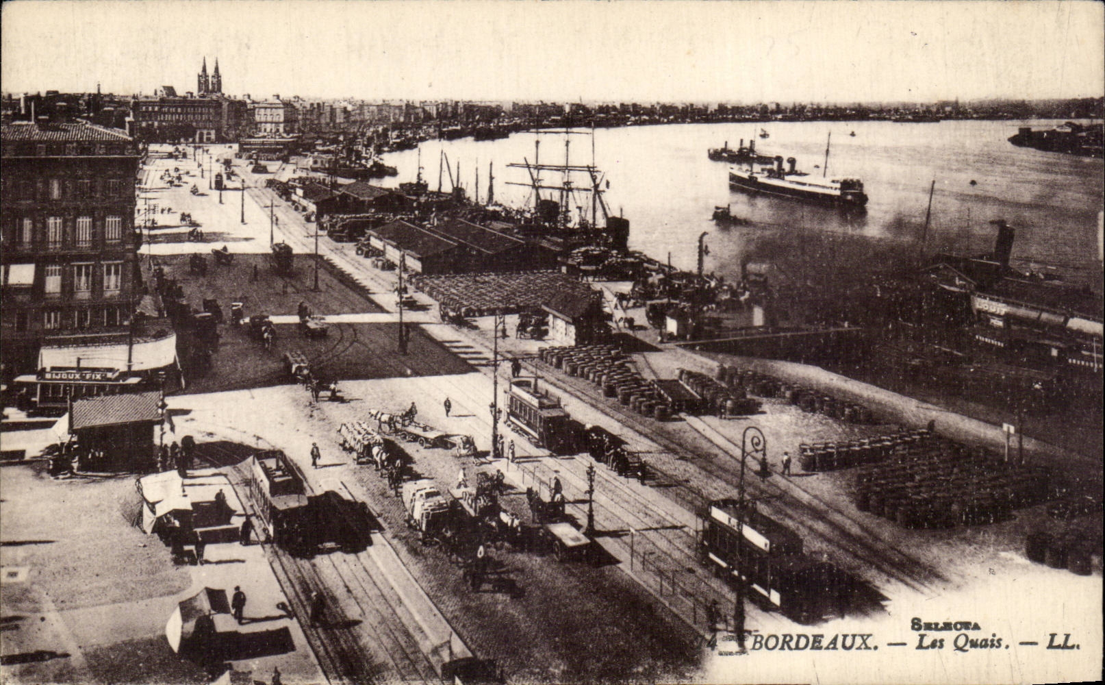 Bordeaux - Les Quais - CPA 