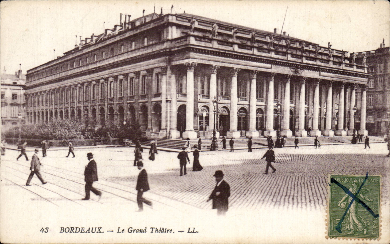 Bordeaux - Le Grand Theatre - CPA 