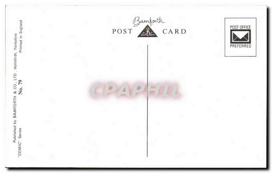 Humour - Illustration - erotic - erotique - nu - just married - CPA  — Rückseite