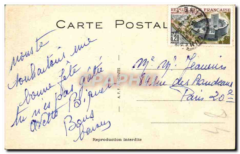 Un Étourdi — Et dire que ce n’était qu’une panne d’essence! — Maison de l’Aéropostale, n°53 — Verso