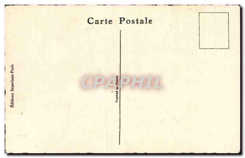 Fantaisie - Enfant - Le Rat des Villes - Le Rat des Champs - CPA Bonniol — Rückseite