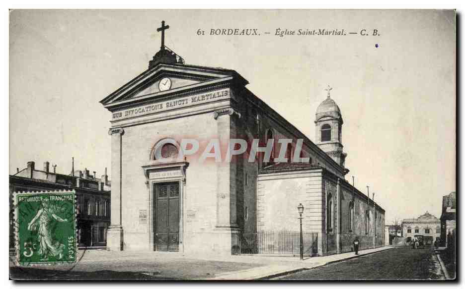 Bordeaux — Kirche Saint-Martial — C. B.