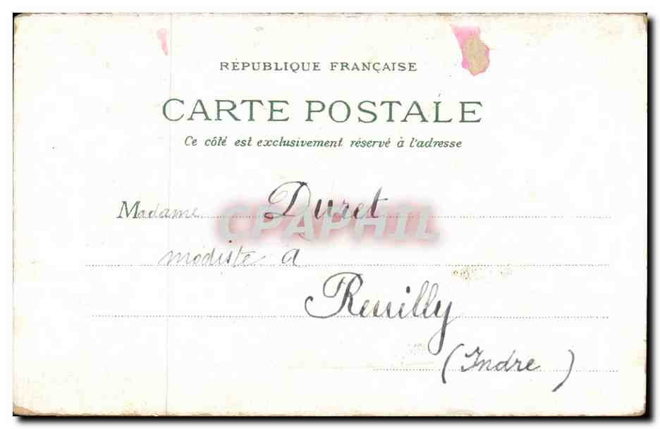 Fantaisie - Enfants - Illustration - noble children - CPA  — Rückseite